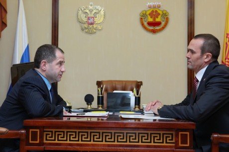 Михаил Бабич провел рабочую встречу с Михаилом Игнатьевым 