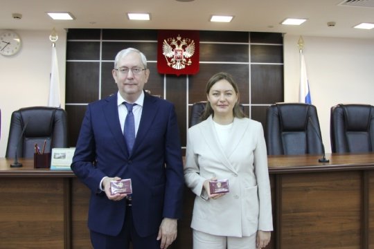 Вручение удостоверений федеральным судьям