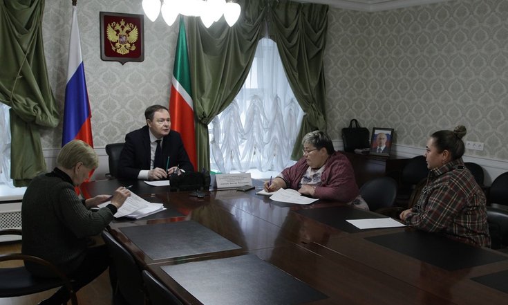 26.11.2025_Виктор Демидов провел прием граждан в приемной Президента РФ в РТ