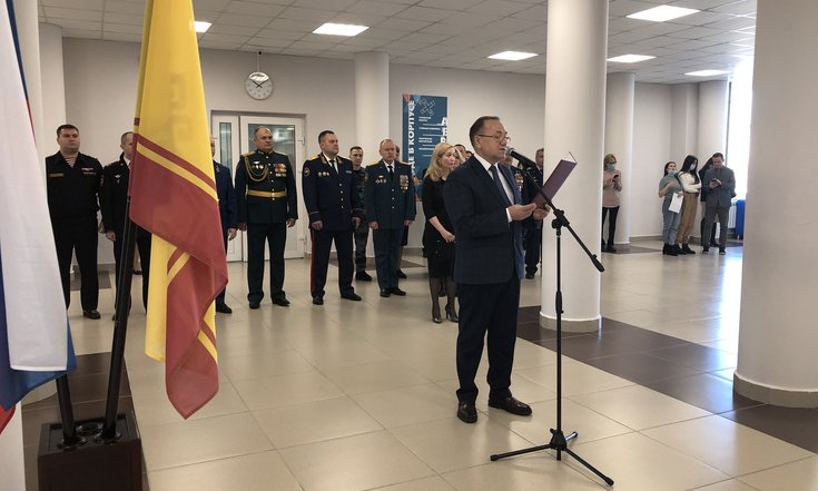 Геннадий Федоров поздравил кадет с принятием присяги
