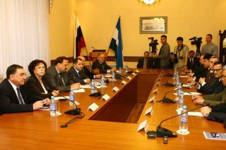Михаил Бабич встретился с преподавателями и студентами крупнейшего вуза Башкортостана