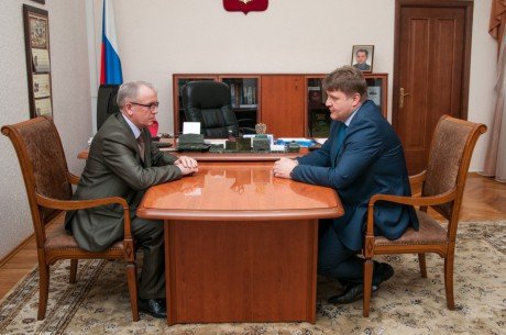 Встреча с руководителем регионального управления федеральной налоговой службы