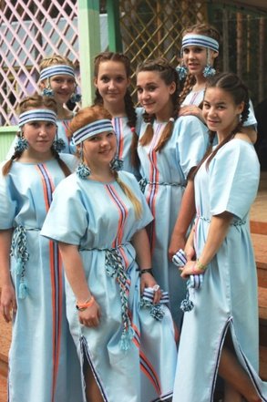 Кировчанки удивили Приволжье искусством рукоделия и танца 