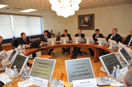 Михаил Бабич провёл совещание по вопросам деятельности ОАО «АвтоВАЗ»
