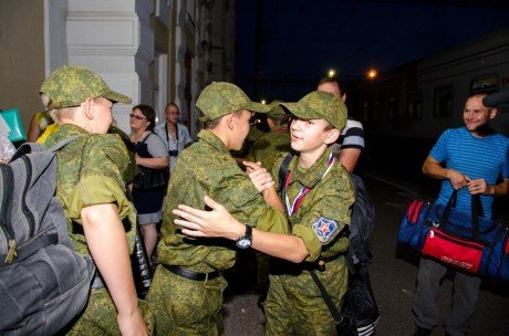 Многие юные «гвардейцы» выразили желание в дальнейшем поступить в военные вузы
