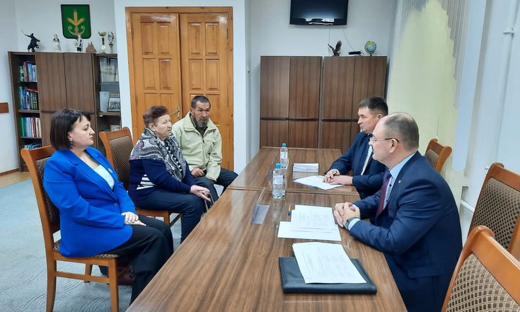 рабочая поездка в Бакалинский район