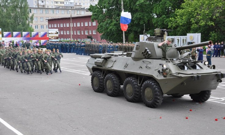 В лагерях «Гвардеец» приволжские и крымские школьники отметили День России