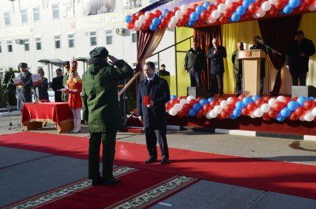 Церемония закрытия объекта по уничтожению химического оружия «Марадыковский»