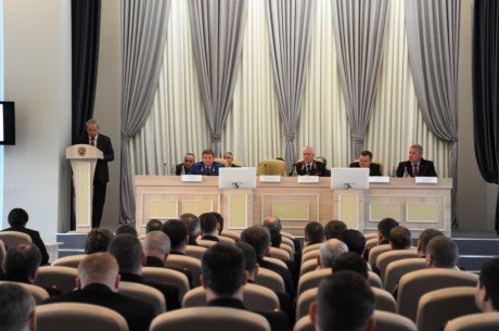 В ГУ МВД России по Пермскому краю подвели итоги оперативно-служебной деятельности за 2014 год