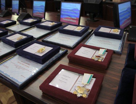 Жителям Кировской области вручены государственные награды и почетные знаки