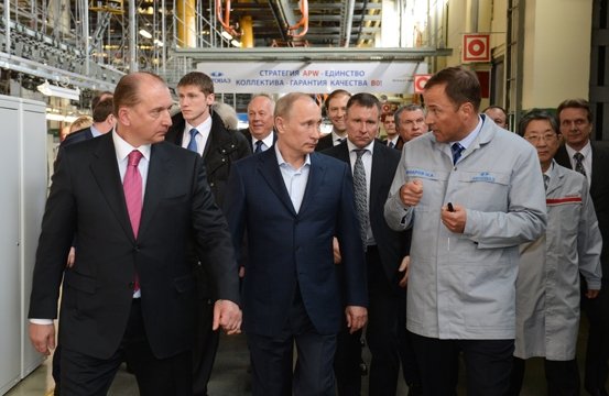 Владимир Путин запустил серийное производство автомобиля «Лада-Ларгус» 