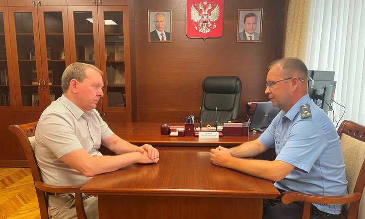Пресс-релиз Сергей Беляков провел рабочую встречу