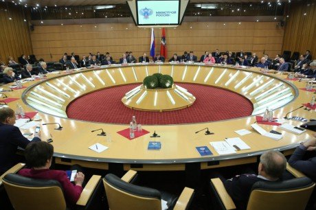 Михаил Бабич выступил на заседании Коллегии Минстроя России