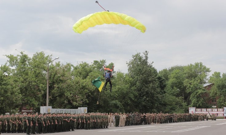 Первая смена оборонно-спортивного лагеря «Гвардеец» открылась в Нижегородской и Пензенской областях 