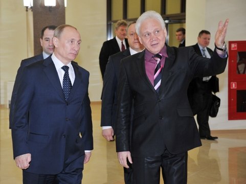 Владимир Путин и Михаил Бабич посетили Саратовский ТЮЗ