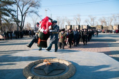 В Оренбуржье почтили память Неизвестного солдата 