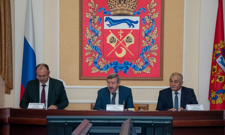 Пресс-релиз 31.10 Ринат Гильмутдинов провёл координационное совещание с руководителями региональных структур федеральных органов