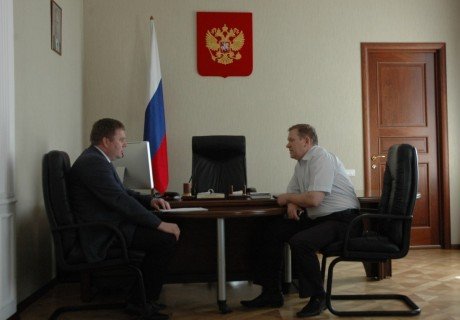 Дмитрий Каденков провел рабочую встречу с председателем Счетной палаты Пензенской области