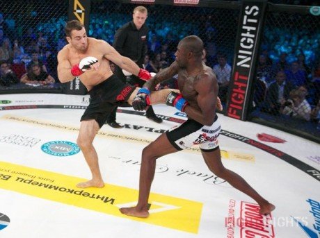 Оренбургский боец привез победу нокаутом с турнира Fight Nights