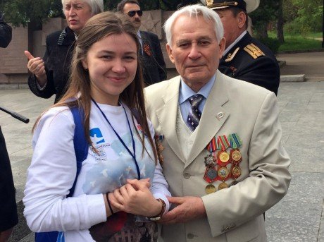 Пермский волонтер побывал на параде Победы в Севастополе