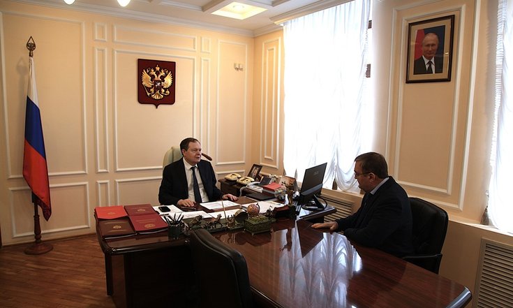 03.02.2026_Рабочая встреча Виктора Демидова с кандидатом на должность федерального судьи