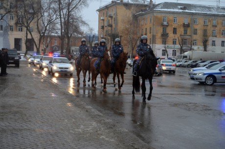 В Прикамье состоялся торжественный развод личного состава полиции