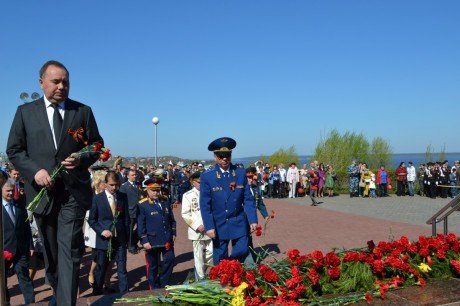 В Чебоксарах состоялись праздничные мероприятия, посвященные 69-ой годовщине Победы в Великой Отечественной войне 