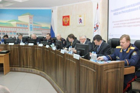 МВД по Марий Эл подвело итоги работы за 2013 год