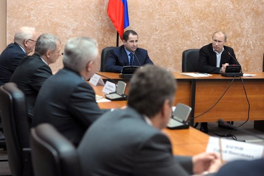 Премьер-министр Владимир Путин встретился с представителями деловых кругов Прикамья