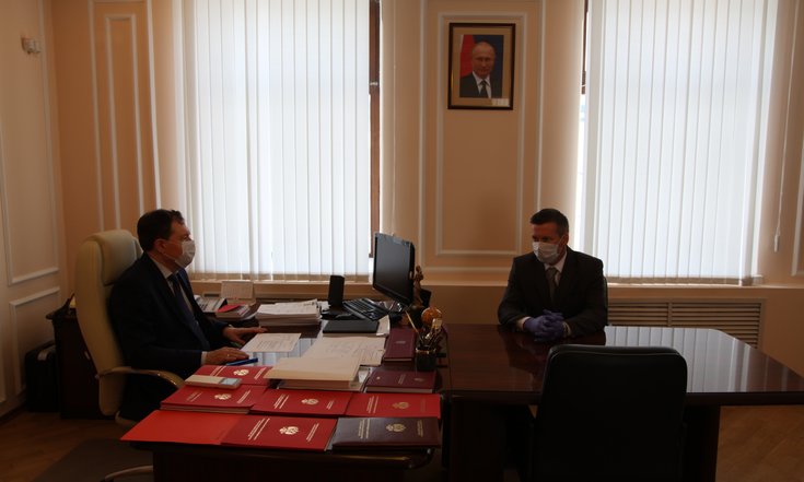 Главный федеральный инспектор провел встречу с кандидатами на должности судей федеральных судов в Республике Татарстан