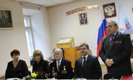 Поздравление ветерана Великой Отечественной войны с 90-летием