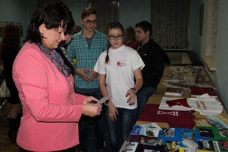 Марина Алёшина встретилась с участниками Всероссийского молодежного фестиваля спортивного туризма и «Туриады-2013»