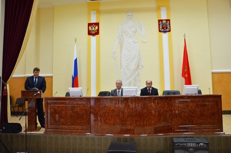 Состоялось заседание квалификационной коллегии судей
