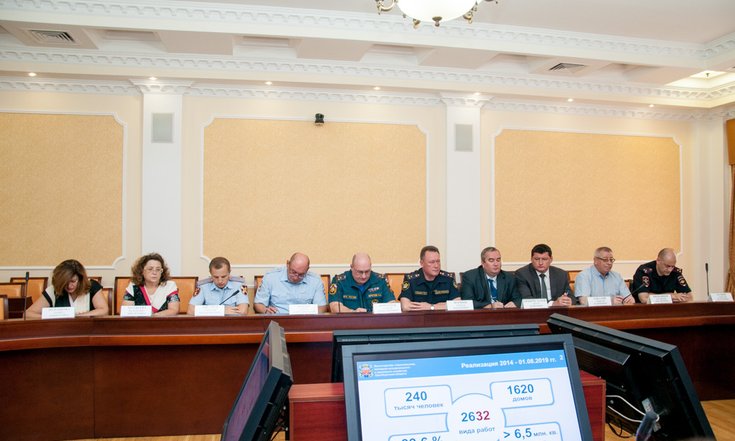 Пресс-релиз 20.08 Ринат Гильмутдинов провёл координационное совещание с руководителями региональных структур федеральных органов