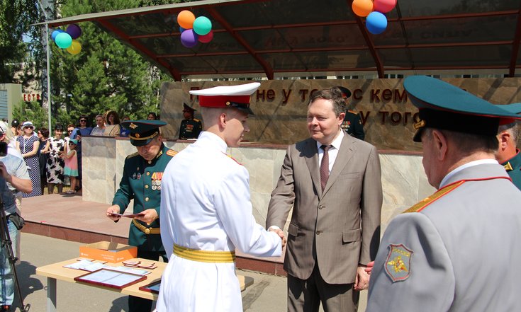 Сегодня в Казанском суворовском военном училище прошел семьдесят третий выпуск