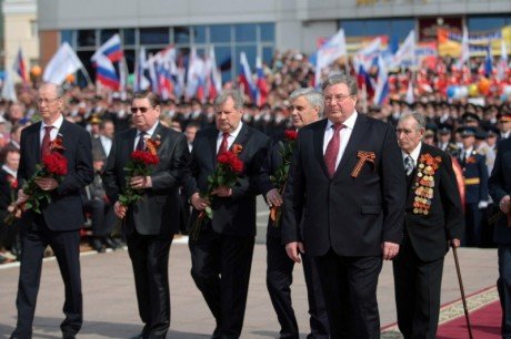 В Саранске состоялись торжества в честь Дня Победы