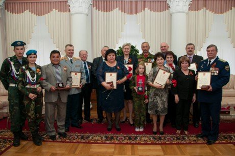 Оренбуржцы удостоены памятной медали за организацию подготовки 70-летия Победы в Великой Отечественной войне