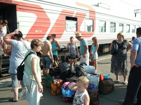 Новая группа переселенцев из Украины размещена в Октябрьском районе
