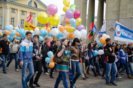 Оренбуржье встречает Первомай