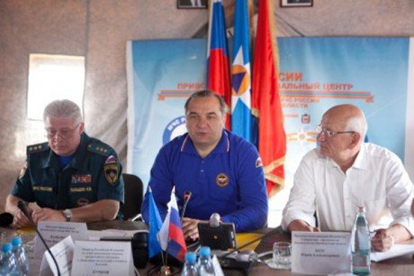 В Оренбуржье с рабочей поездкой побывал министр МЧС России Владимир Пучков