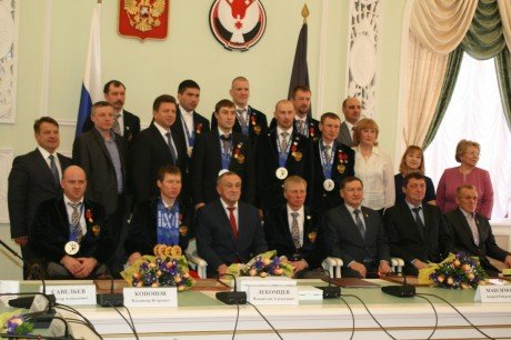 В Удмуртии чествуют героев Паралимпиады