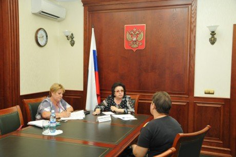 Приём граждан в Приёмной Президента РФ в Оренбургской области Уполномоченным по правам ребёнка