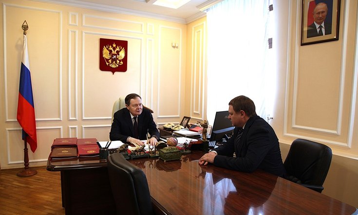 16.12.2025_Рабочая встреча Виктора Демидова с Павлом Ильиным