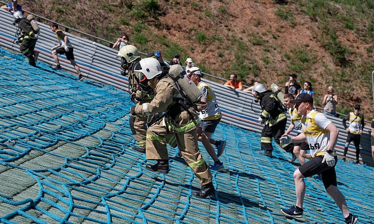 Экстремальный забег Царь горы2