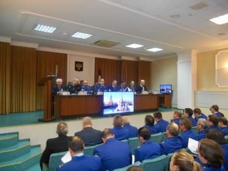 Состоялось заседание коллегии по итогам работы органов прокуратуры Удмуртской Республики за 2013 год